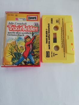 Trixie Belden Folge 10 sucht den weißen Geisterfisch Gelb mit Gelben Aufkleber 515750.1 Europa